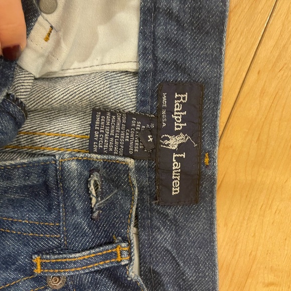 Incredible Vintage Ralph Lauren Equestrian Jodhpurs RIDING Jean Pants Size 4 - Picture 2 of 3